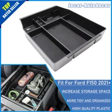 Central Console Armrest Storage Box Insert Tray Organizer Case for Ford F150 21+
