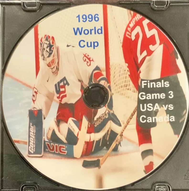 Complete 1996 World Cup Of Hockey Game 3 Finals-USA Vs Canada @ Montreal