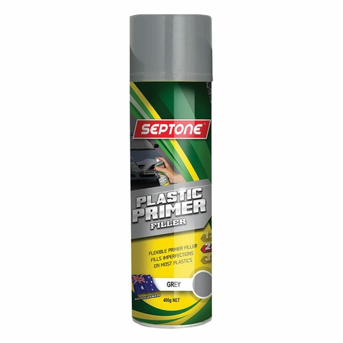 SEPTONE PLASTIC PRIMER FILLER AEROSOL GREY 400G eBay