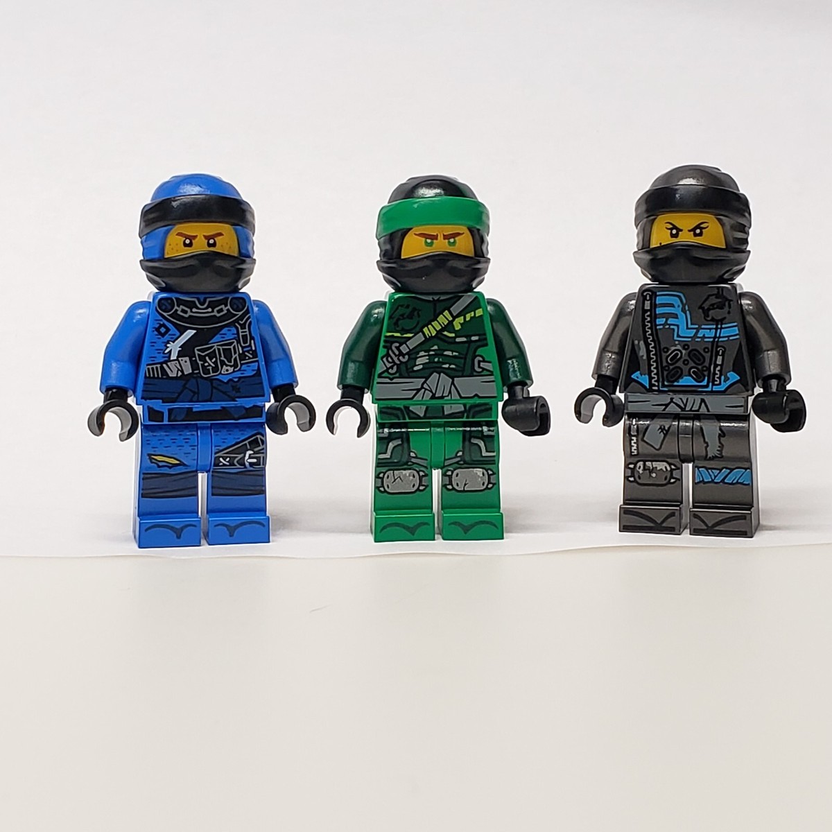 LEGO Ninjago Minifigure LLoyd NYA Jay Hunted pack lot spear