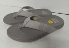 Reef Phantom Flip Flop Cushion Sandals Thong Taupe Beige Mens Sz 9