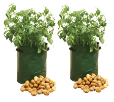 2 x Potato Planters Grow Bags Vegetable Planter Container Home Garden UK