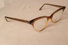 Vtg 50s Rockabilly Horn Rim Eyeglasses Frames Liberty 60s USA