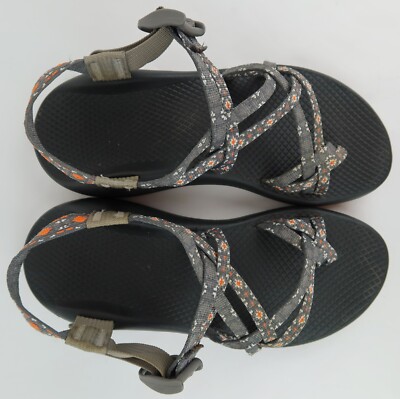 Chaco Women's ZX/2 Classic Sandals Creed Golden Gray Orange White