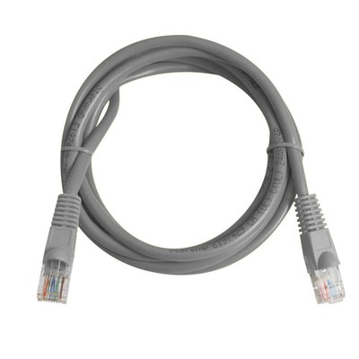 Steren 5ft Cat5e Patch Cord Non-Booted Internet Cable - Gray, UTP, CM, cULus - H