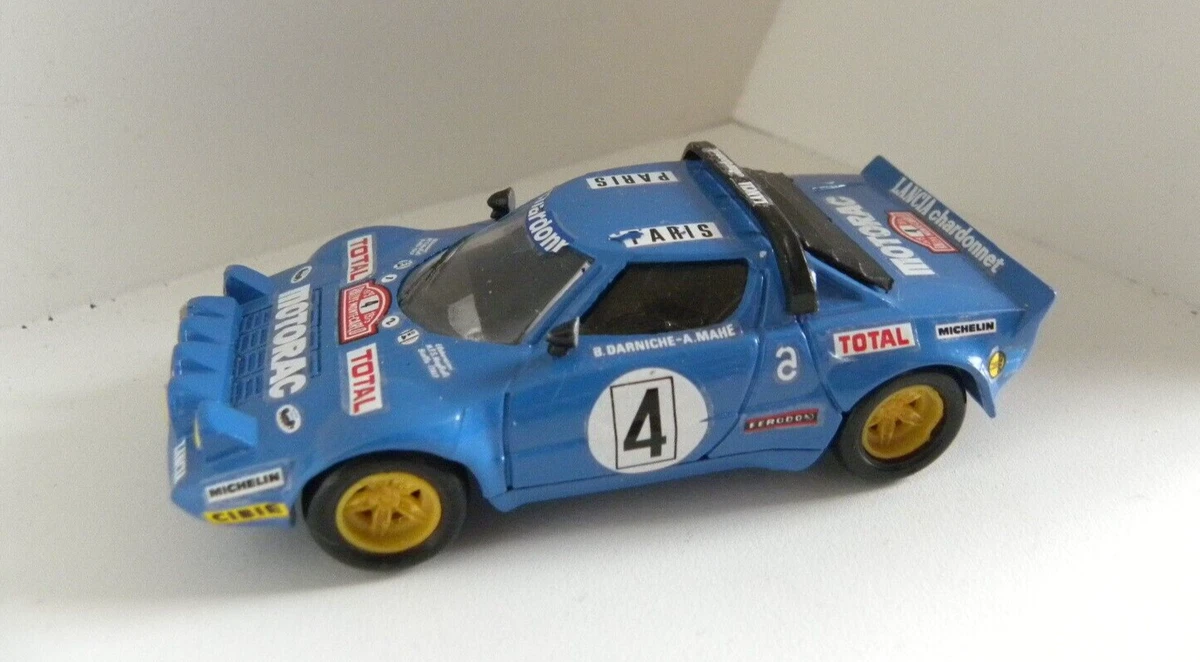 Lancia Stratos HF N°4 – Vainqueur Rallye Monte Carlo 1979 Avec Figurines, IXO 1/43