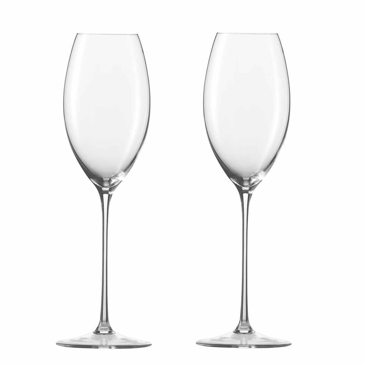 ZWIESEL GLAS Serie ENOTECA Champagnerglas 2 Stück Inhalt 305 ml