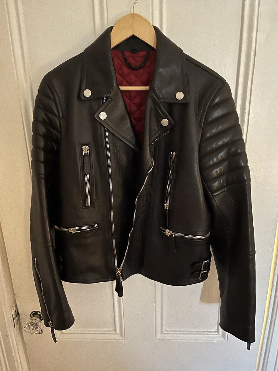 BURBERRY PRORSUM レザー ライダース コート BURBERRY PRORSUM レザー ライダース コート BURBERRY PRORSUM 11SS