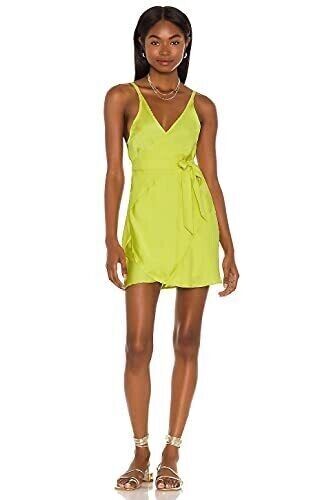 Free People Damen Sundaze ärmellos kurzes Slipkleid mit V-Ausschnitt Größe Small - Bild 1 von 7