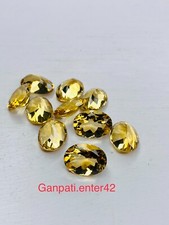 Citrine Ample Pierre Précieuse à Facettes Coupe Ovale 18x13 MM Naturel Calibré 1