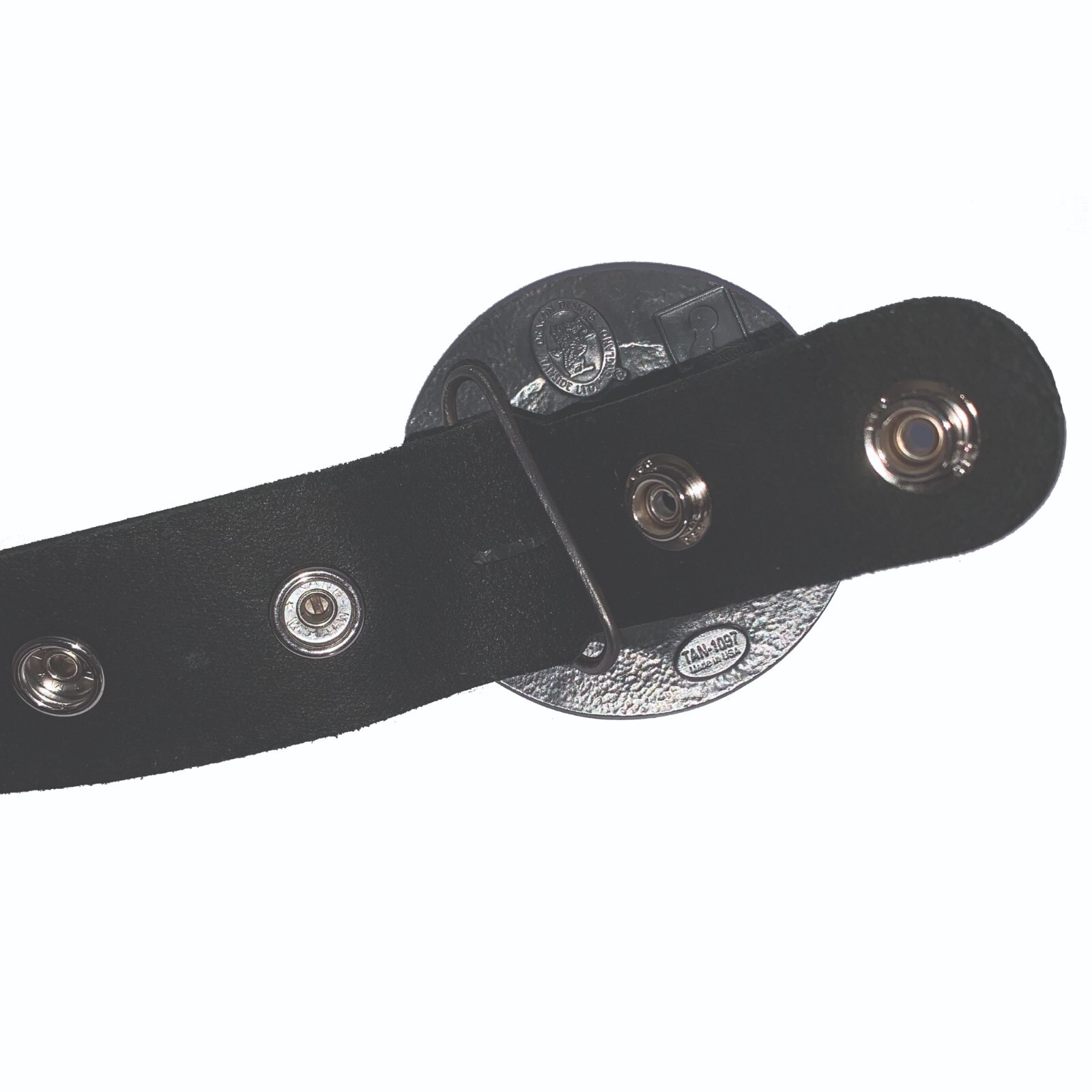 Belt Buckle LOVE HURTS Heart Dagger VERY LARGE Tattoo Style by Bergamot