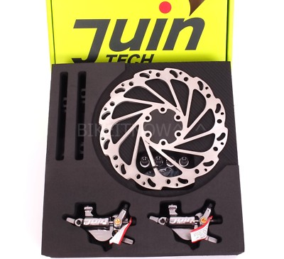 JUIN TECH R1 Hydraulic Road CX Disc Brake Set 160mm with Rotor, Front