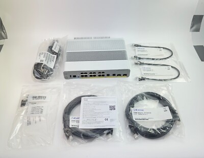 Cisco WS-C3560CX-12PC-S Catalyst Network Switch 12 Port PoE IP