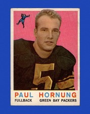 1959 Topps Set-Break # 82 Paul Hornung EX-EXMINT *GMCARDS*