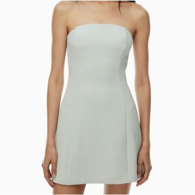 pastel mini dress formal Lucienne Applique Mini Dress