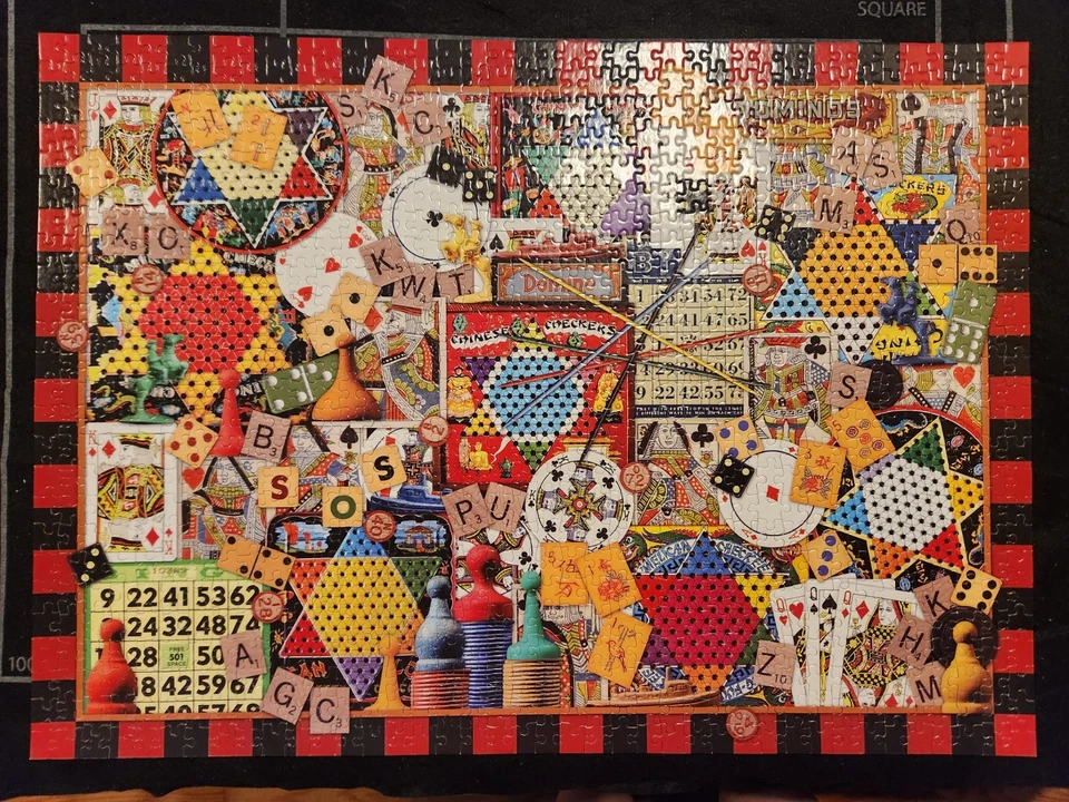 It's All In The Game головоломка 1000 штук отличная американская головоломка фабрика - Изображение 2 из 4