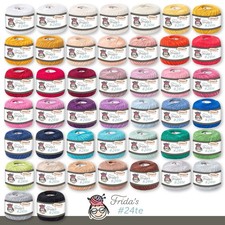 Frida‘s 50 g #24te Häkelgarn 100% Baumwolle mercerisiert Häkeln Garn Wolle