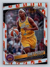 2025 Panini Prizm WNBA #136 Shey Peddy WNBA Logo Prizms