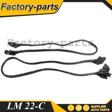 2x Lh Rh Door Weatherstrip Seal For 1982-1992 Chevy Camaro Pontiac Firebird