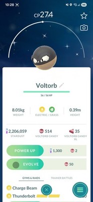  Pokémon Go Shiny Hisuian Voltorb  