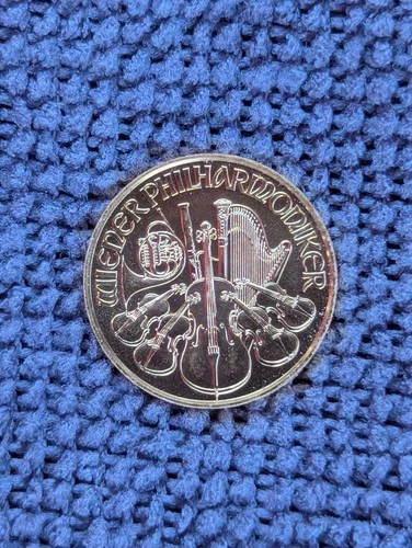 Photo of a 2022 Austrian Gold Philharmonic 1/10 oz from an eBay listing that sold on May 21, 2026
