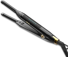 Pencil Flat Iron 3/10'' Small Flat Irons for Short Hair,Pixie Cut Bangs,Hair S