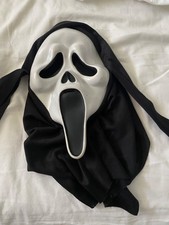 GHOSTFACE SCREAM Mask Fun World Halloween Costume 9206WM APRIL-JUNE 2016