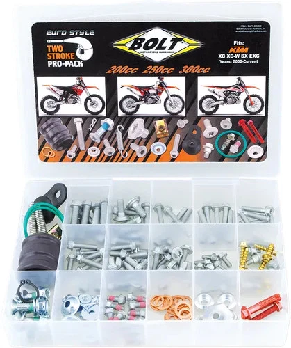 Kit de herrajes Bolt 200 a 300cc Pro Pack para KTM 250 SX 76-23 Foto 4 de 4