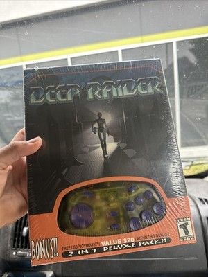 Deep Raider Full Version PC Game w/Bonus Joymouse USB Controller *SEALED* fr/shp