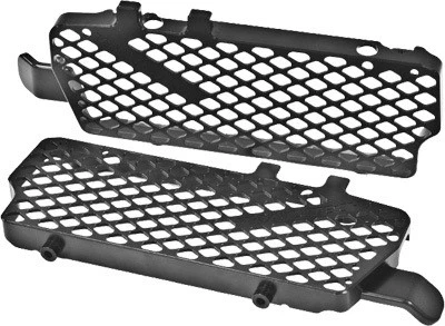 Trail Tech Radiator Guard - Black Motorcycle ATV/UTV Dirt Bike 0150-RB02 - Image 2 of 4