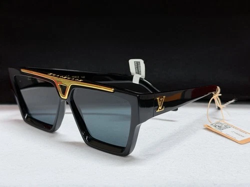 LOUIS VUITTON EVIDENCE SUNGLASSES Z1502W BLACK FRAMED SQUARE SUNGLASSES