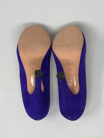 Agent Provocateur Vivianne Purple Suede Shoes 37 New