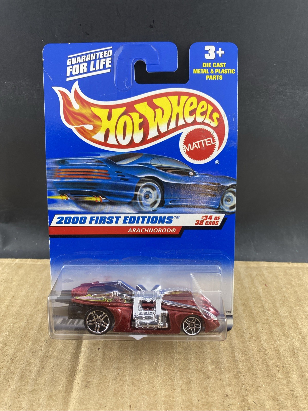 Hot Wheels 2000 First Editions Arachnorod 34/36 1:64, COMB SHIP $1