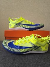 Nike Zoom Victory XC 5 Volt Blue Unisex Track spikes Men  s Sz 10.5 AJ0847-700