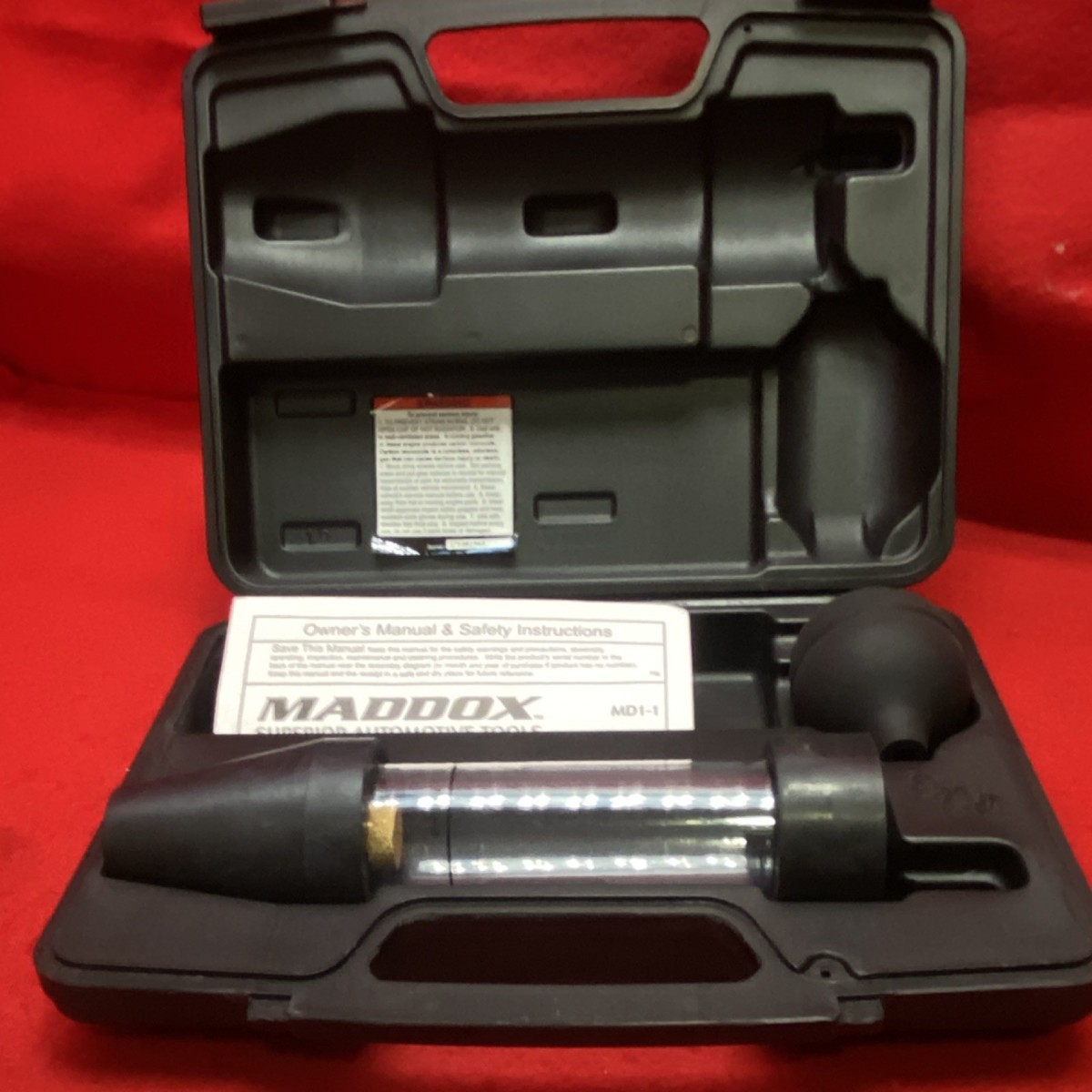 テスト Maddox Combustion Leak Detector Md1-1 Test Kit New In Box Free