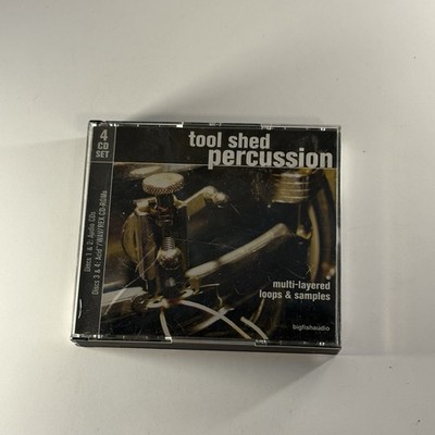 Big Fish Audio Tool Shed Percussion Sound Library/Sampling 4 CD Silent Hill