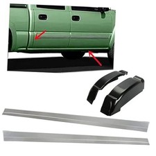 Outer Rocker Panels  Cab Corners Compatible with 1999-2007 Chevy Silverado
