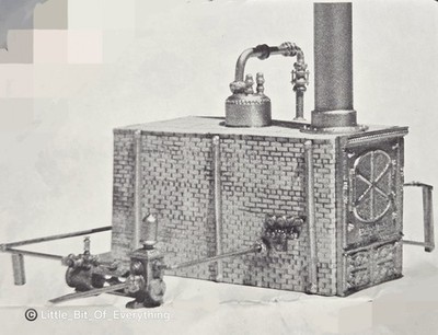 Scale Structures Ltd: Baker Hi-Steam Boiler #9105 (Nevada Car & Foundry) - NEW!