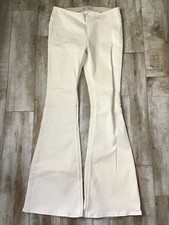 Free People FP Penny Pull On Ultra Flare Pants 29x32 off white