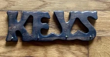 Vintage Wooden “Keys” Holder