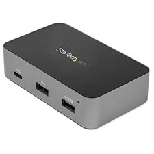 StarTech 4-Port USB C Hub - USB 3.1 Gen 2 10 Gbps - 3x USB-A  1x USB-C -