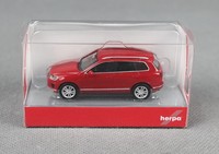 Herpa 028479-003 H0,1:87 - Volkswagen (Vw) Touareg, Tornadorot - Neuheit 2025!
