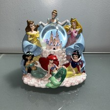 Disney Princesses Snow Globe Plays “Once Upon A Dream”