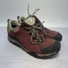 Women's OBOZ B-Dry Waterproof Hiking Shoes Size 9 Burgandy