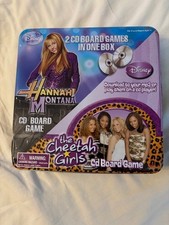 Hannah Montana  & The Cheetah Girls CD Board Games Disney - Cardinal Industries