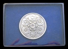 QJ02171 NOS w/BOX VINTAGE 1981  44 MAGNUM  SMITH  WESSON PISTOL BUCKLE