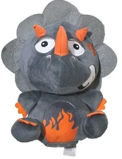 Triceratops Crackin' Eggs Lava Series 3 Dinosaur Plush Figure Collectible