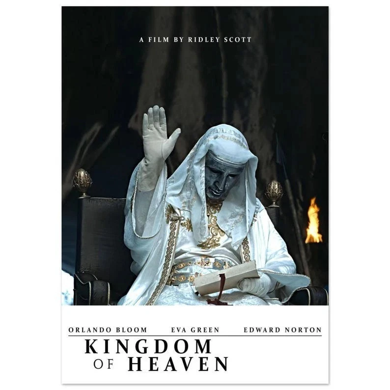 Kingdom of Heaven Epic Movie Art Poster