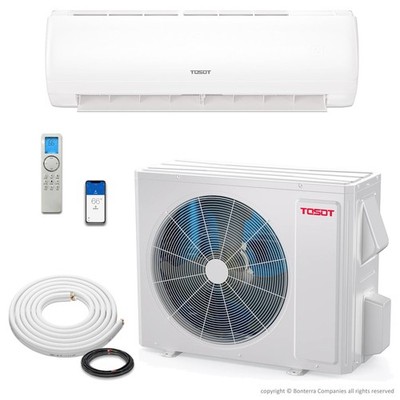 Tosot 24000 BTU Cardinal Air Conditioner Heat Pump Mini Split AC 23.5 Seer 220v