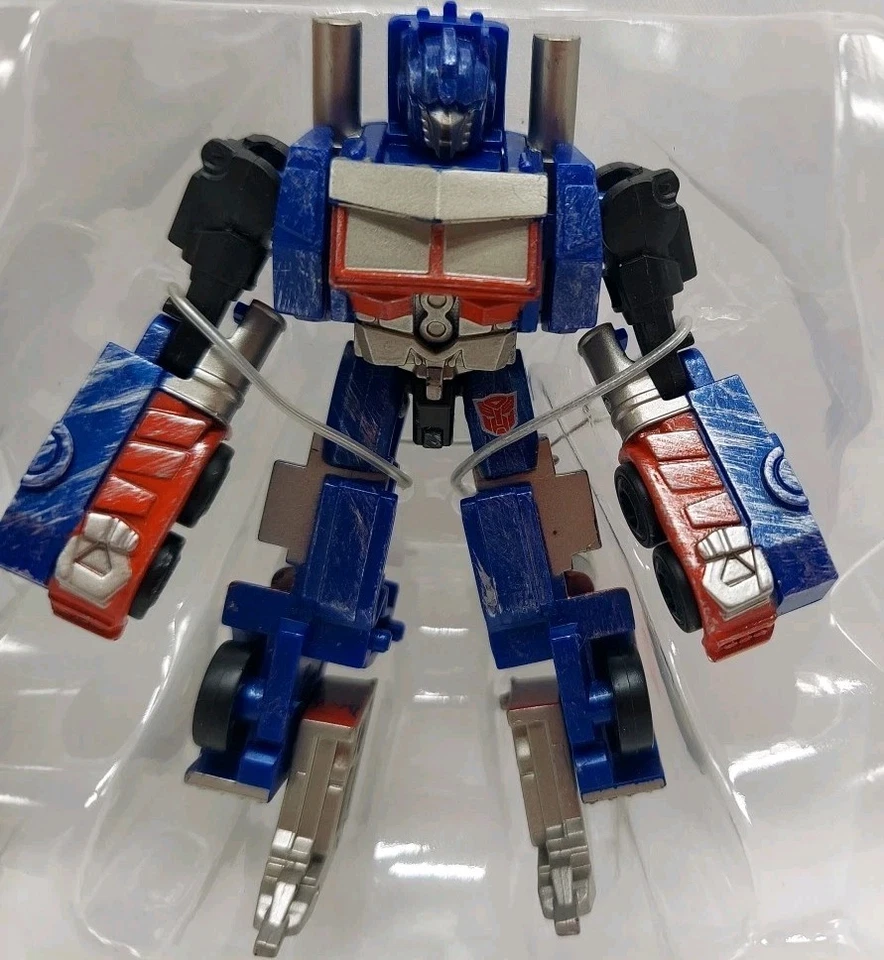 Transformers EZ Collection 2 Optimus Prime Damage Version complete Takara ROTF - Image 3 of 4